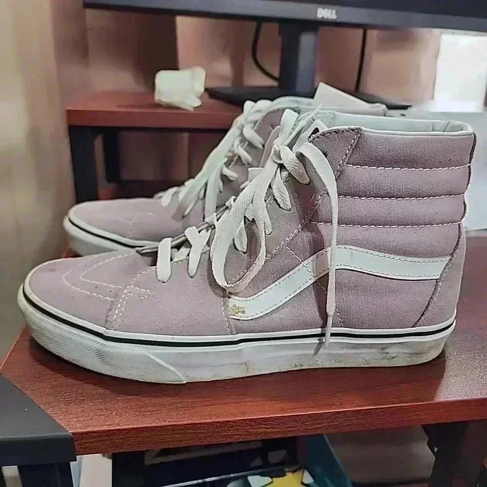 Vans Sk8-Hi Unisex  sneakers Lavender size Womens  9.5